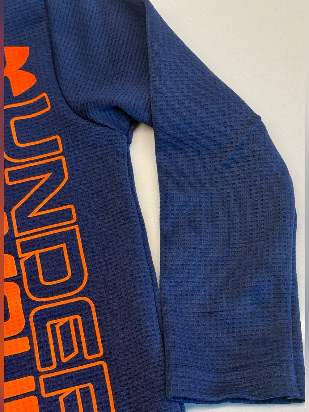 Boys Under Armour 2T Blue Orange Performance Set - Picture 6 of 10